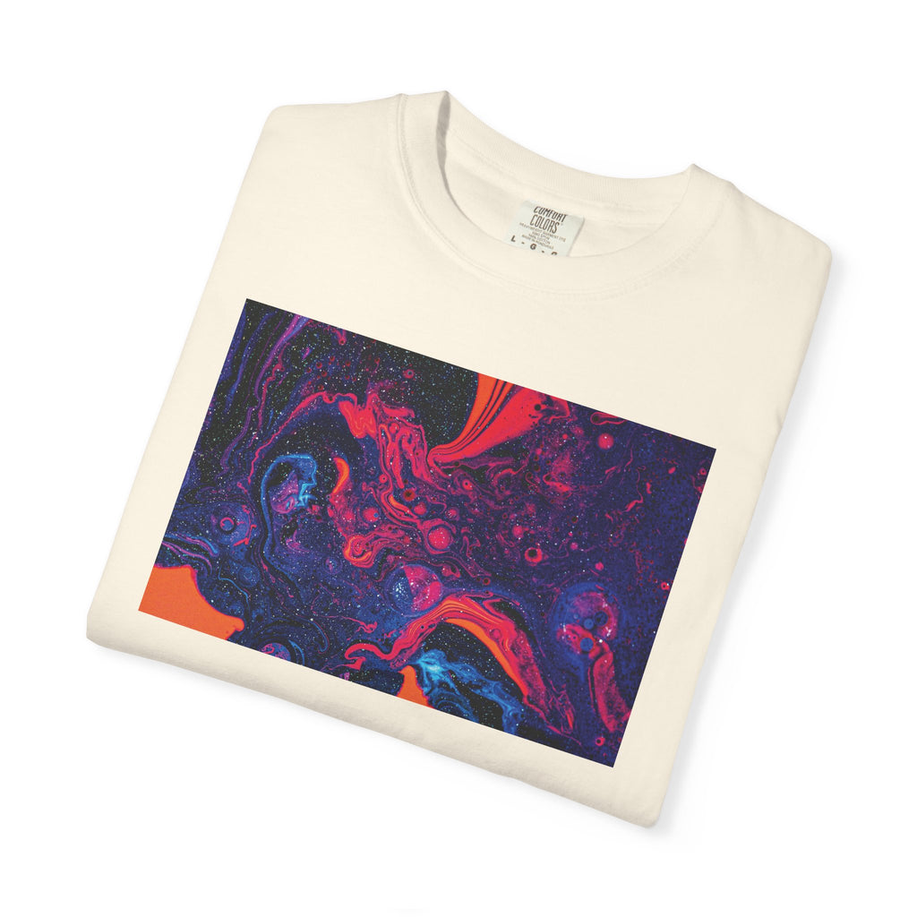 Neon Space Graphic T-Shirt