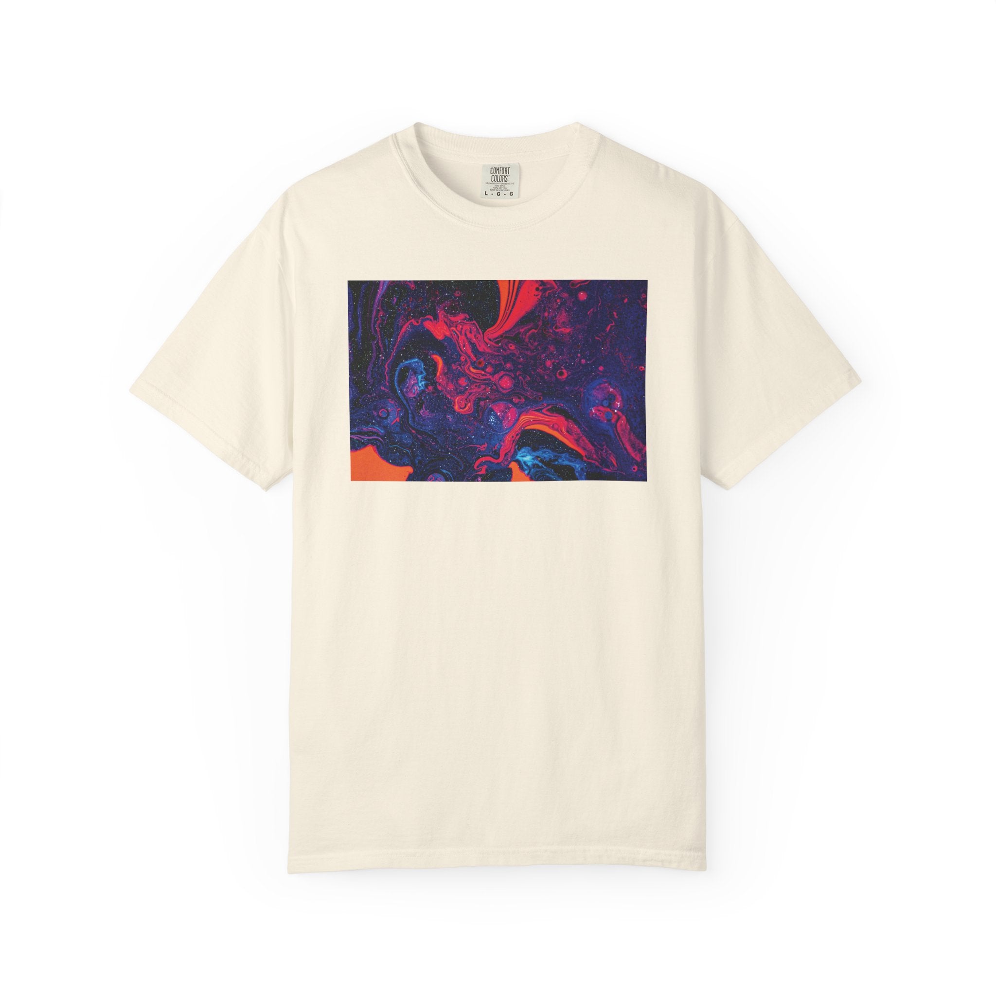 Neon Space Graphic T-Shirt