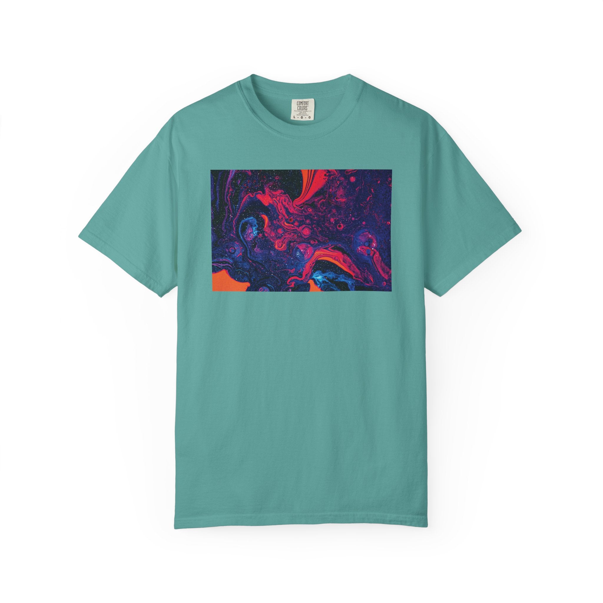 Neon Space Graphic T-Shirt