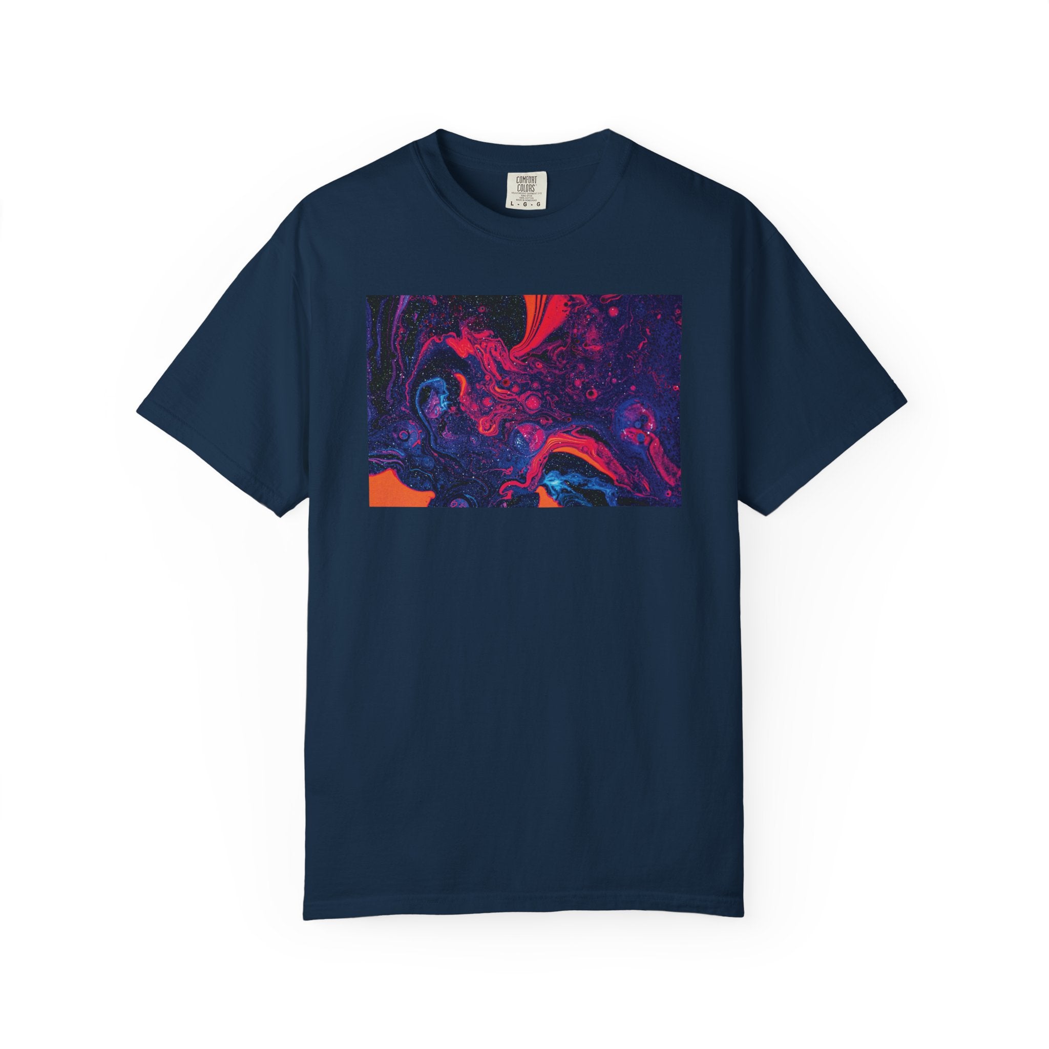 Neon Space Graphic T-Shirt