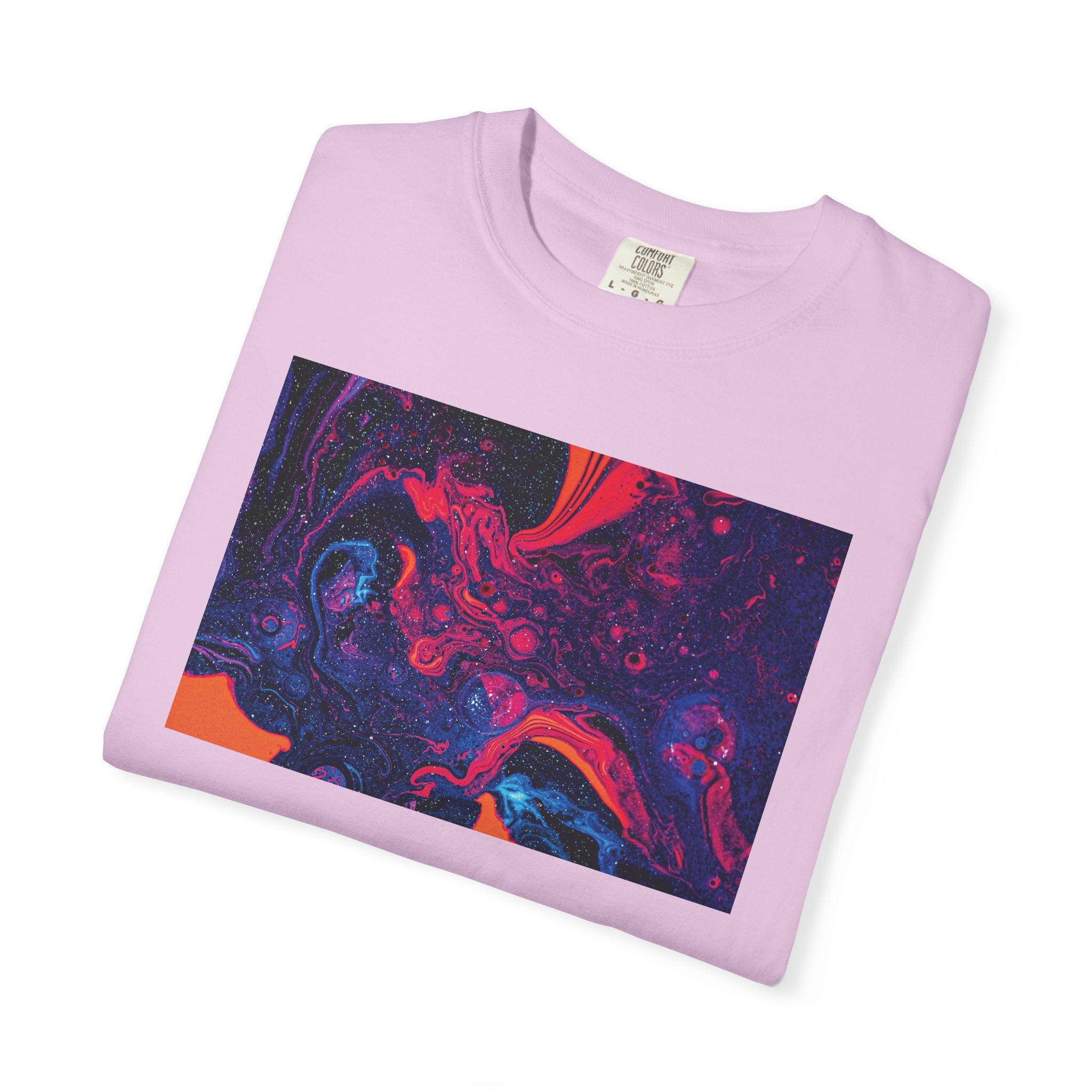 Neon Space Graphic T-Shirt